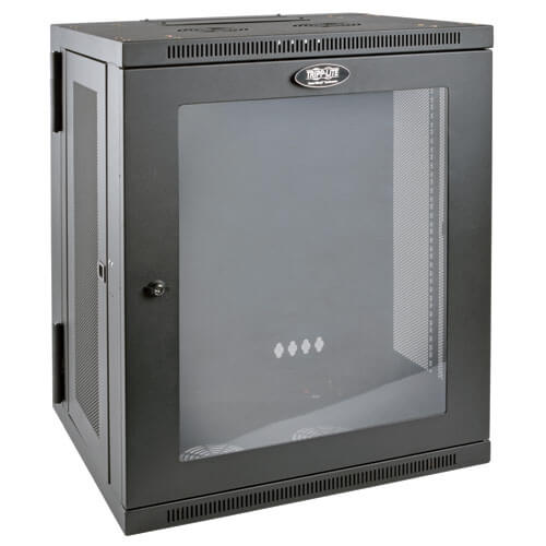 You Recently Viewed Tripp Lite SmartRack 15U Low-Profile Rack Enclosure Cabinet w/ Acrylic, Hinged Back Image