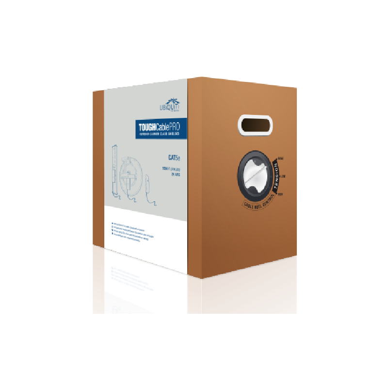 You Recently Viewed Ubiquiti Cat5e Cable TOUGHCable, Level 1, 305m box, Foil Shield Image