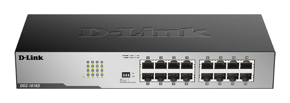 Customers Also Purchased D-Link DGS-1016D 16-Port Green Ethernet Copper Gigabit Switch Image