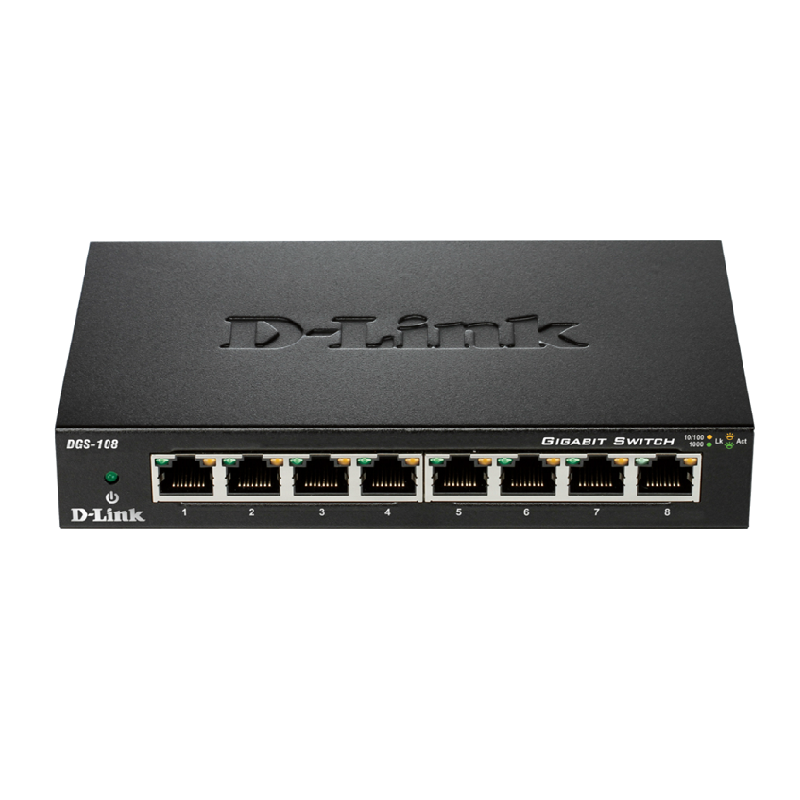 You Recently Viewed D-Link DGS-108 8 Port Gigabit Ethernet Switch Image