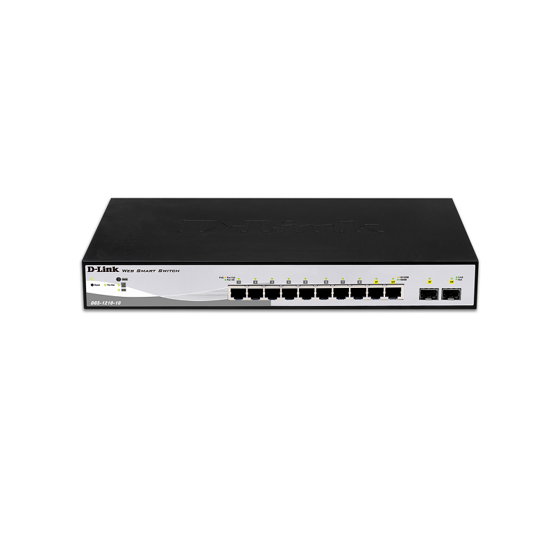 You Recently Viewed D-Link DGS-1210-10 8-Port Gigabit Smart Switch  Image