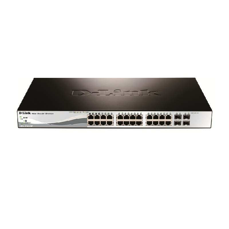You Recently Viewed D-Link DGS-1210-28P 28-Port Gigabit PoE Smart Managed Switch Image