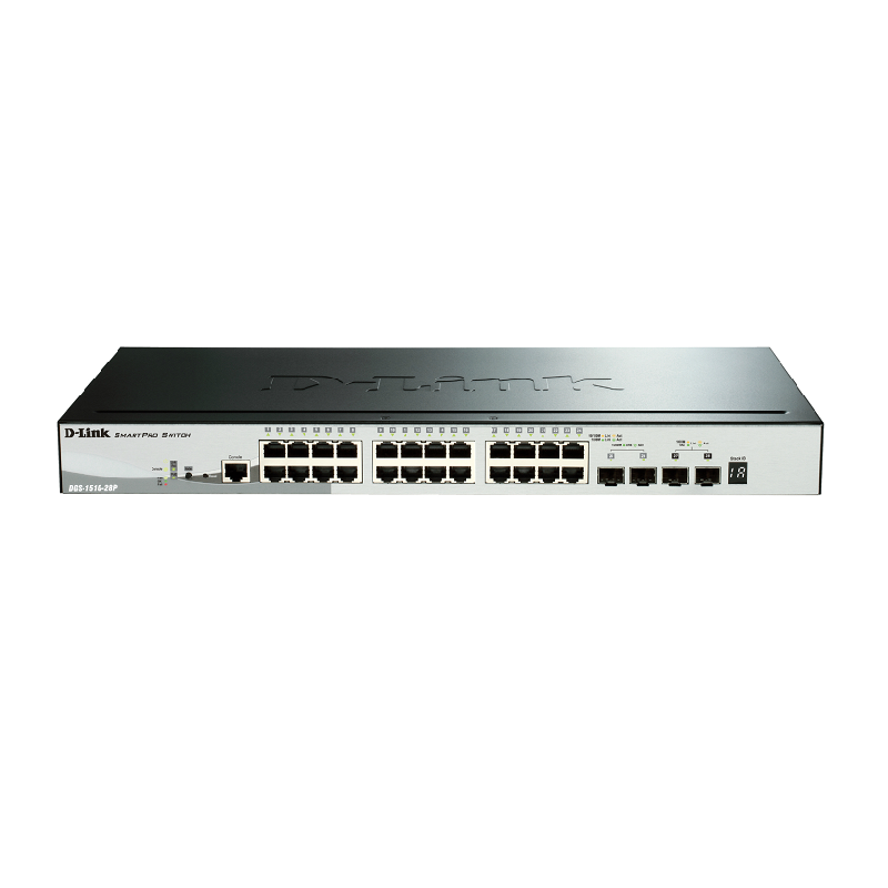 You Recently Viewed D-Link DGS-1510-28P 24-Port Gigabit Stackable PoE+ Smart Managed Switch Image
