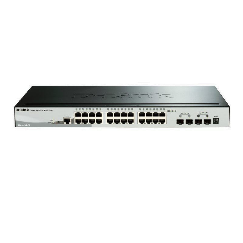 You Recently Viewed D-Link DGS-1510-28X 24-Port Gigabit Stackable Smart Managed Switch Image