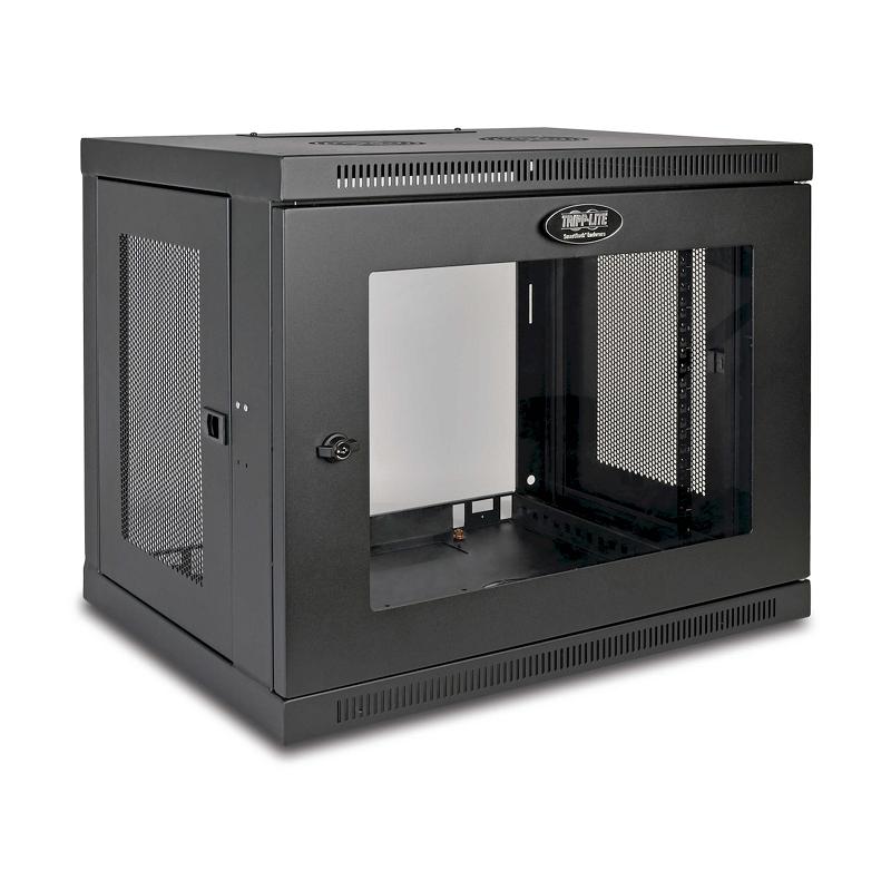 You Recently Viewed Tripp Lite SmartRack 9U Low-Profile Switch-Depth Wall-Mount Rack Enclosure Cabinet with Acrylic Image