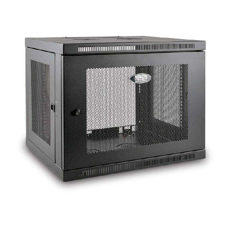 You Recently Viewed Tripp Lite SmartRack 9U Low-Profile Switch-Depth-Plus Wall-Mount Rack Enclosure Cabinet Image