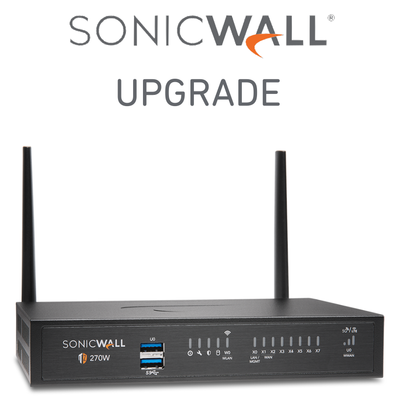 You Recently Viewed SonicWall TZ270 Wireless-AC INTL Secure Upgrade Plus - Essential Edition Image