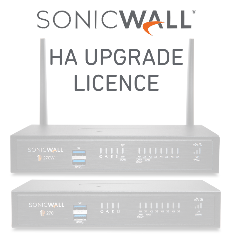 You Recently Viewed SonicWall 02-SSC-8051 Stateful High Availability Upgrade for TZ270 Series Image