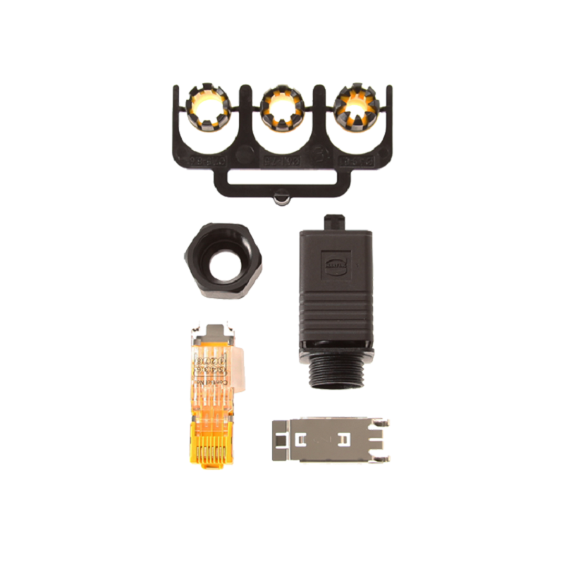 You Recently Viewed Axis 5700-371 IDC-8 IP67 RJ45 Connector Push Pull Plug Image
