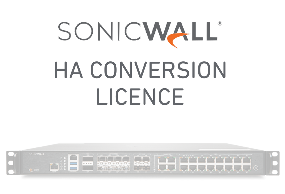 You Recently Viewed SonicWall 02-SSC-9543 High availability conversion licence to standalone unit for NSa 6700 Image