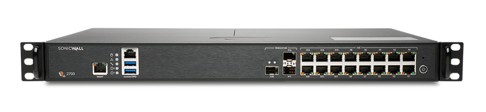 You Recently Viewed SonicWall NSA 2700 Firewall Appliance with 1yr Total Secure Essential Edition Image