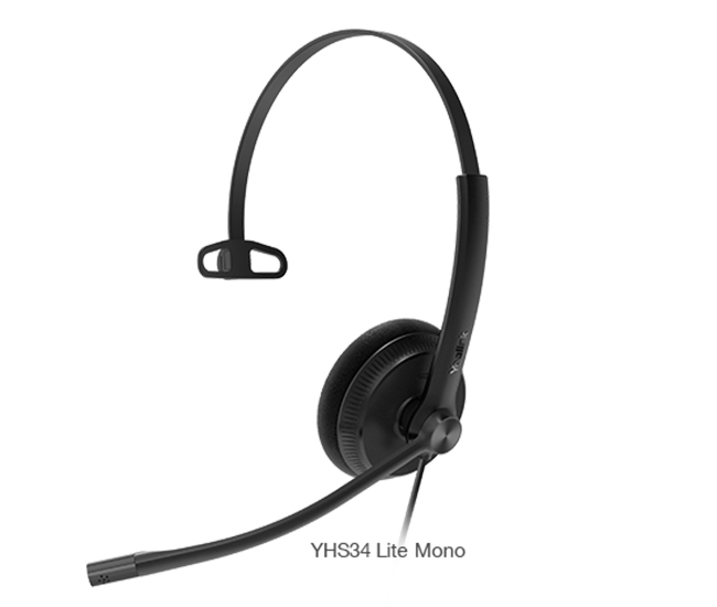 You Recently Viewed Yealink YHS34 Lite Mono Wired Headset Image