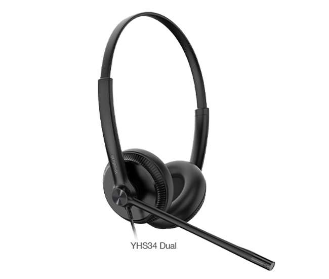 You Recently Viewed Yealink YHS34 Dual Wired Headset Image