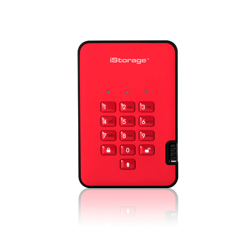 You Recently Viewed iStorage diskAshur2 SSD - Fiery Red Image