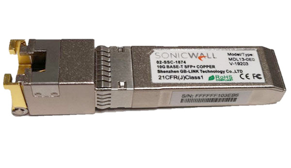 You Recently Viewed SonicWall 02-SSC-1874 SFP+ 10GBASE-T Transceiver Copper RJ45 Module Image