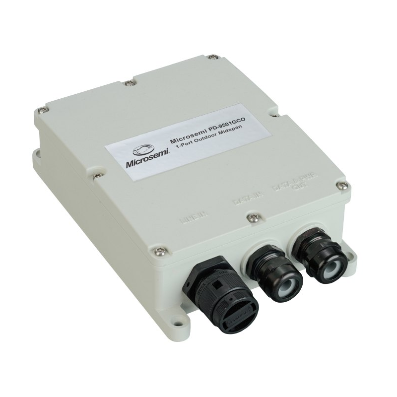 You Recently Viewed Microchip PD-9501GCO/AC 1-Port 60W Outdoor PoE Midspan W/ Extended Temperature Range Image
