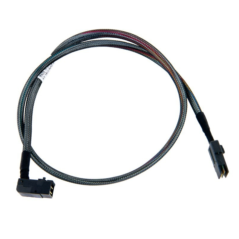 You Recently Viewed Microchip 2280200-R 0.8m Right-Angle Mini-SAS/Mini-SAS HD Transfer Cable for Backplane Image