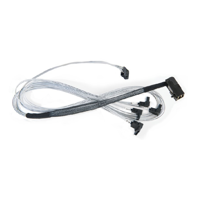 You Recently Viewed Microchip 2279900-R 0.8m Right-Angle Mini-SAS HD/SATA Transfer Cable Image