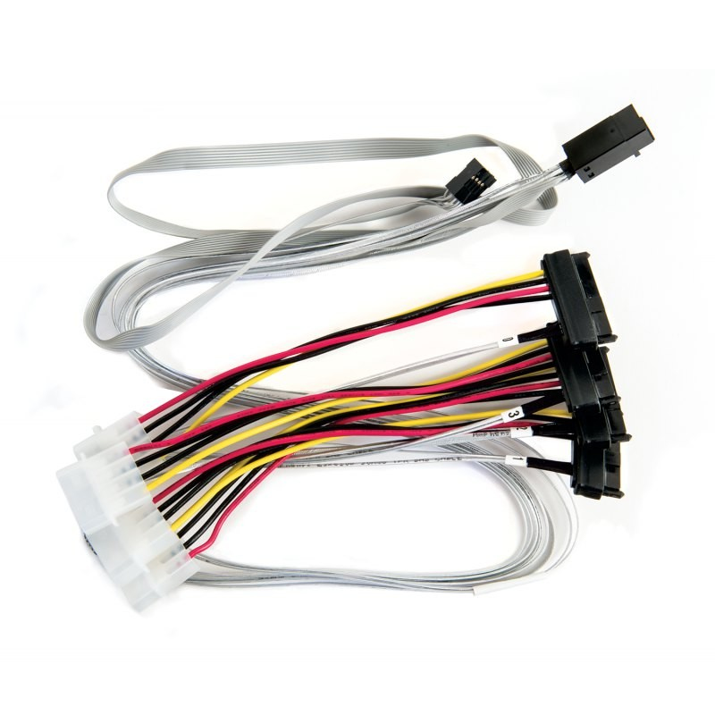 You Recently Viewed Microchip 2280100-R 0.8m Mini-SAS HD/SAS Data Transfer Cable for Hard Drive Image