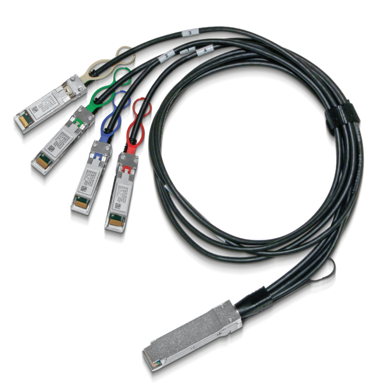 You Recently Viewed Mellanox Passive Copper Hybrid Cable ETH 4x25GbE 4xSFP28 Coloured 30AWG CA-N Image