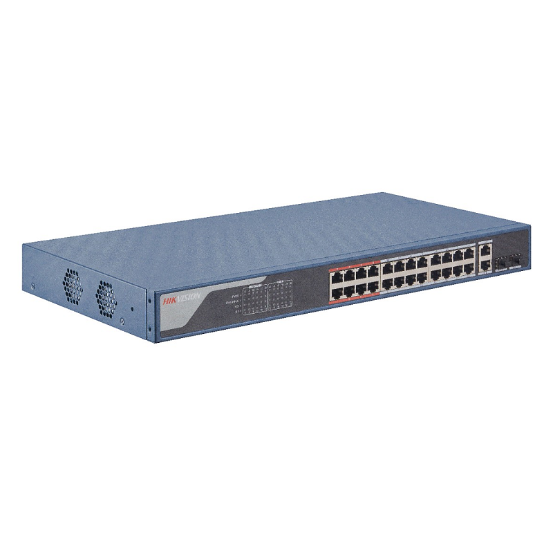 You Recently Viewed Hikvision DS-3E1326P-EI 24 Port Fast Ethernet Smart POE Switch Image