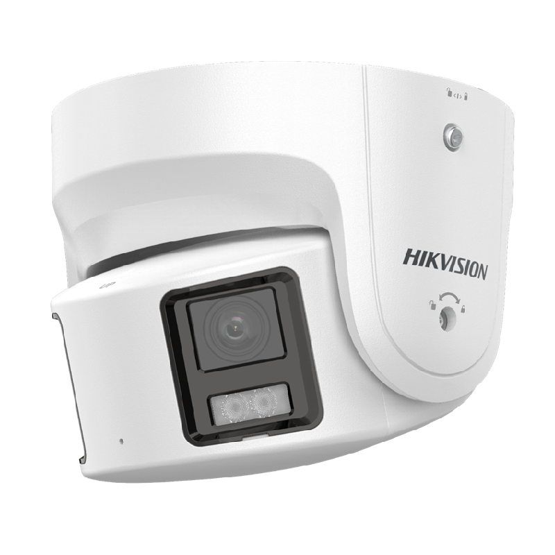 You Recently Viewed Hikvision DS-2CD2387G2P-LSU/SL(4mm)(C) 8MP Panoramic ColorVu Fixed Turret Network Camera Image