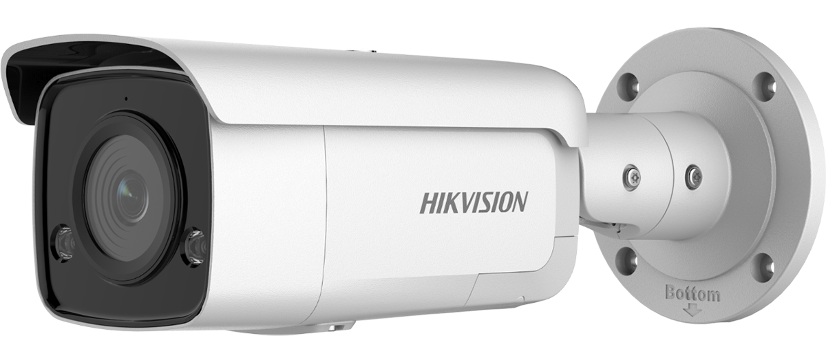 You Recently Viewed Hikvision DS-2CD2T46G2-ISU/SL(4mm)(C) 4MP AcuSense Fixed Bullet Network Camera Image