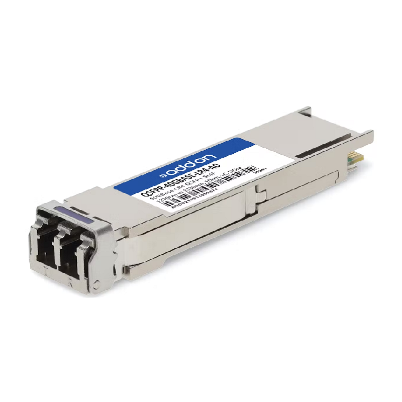 You Recently Viewed AddOn Juniper Networks QSFPP-40GBASE-LR4 Compatible Singlemode QSFP+ Trans Image