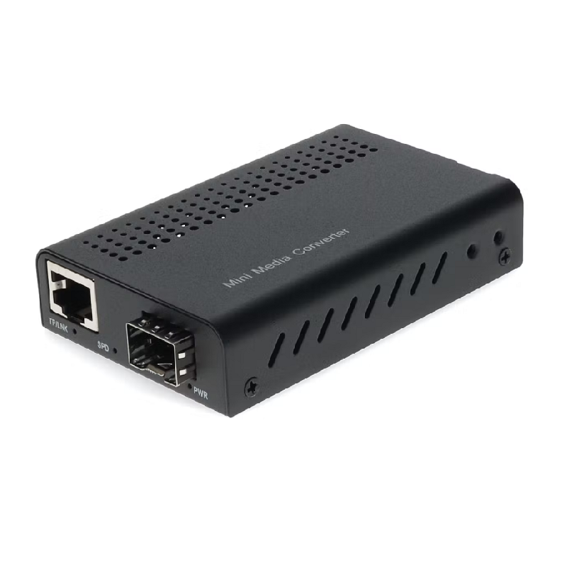 You Recently Viewed 10/100/1000Base-TX(RJ-45) to Open SFP Port Mini Media Converter Image