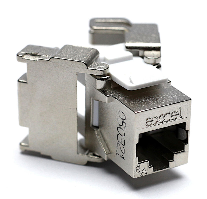 You Recently Viewed Excel Cat6A Nordics FTP Low Profile Keystone Jack Image