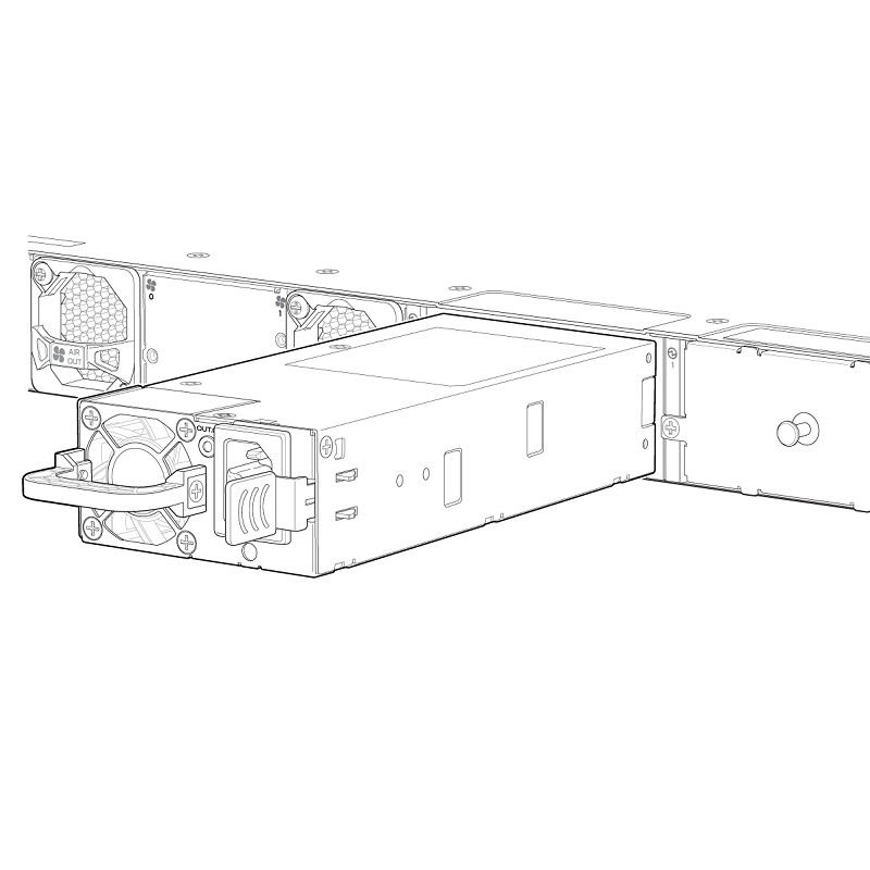 You Recently Viewed Juniper Networks JPSU-550-C-AC-AFI EX4400 550 W AC Power Supply AFI Image