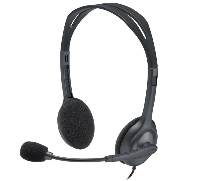You Recently Viewed Logitech 981-000593 H111 STEREO HEADSET Image