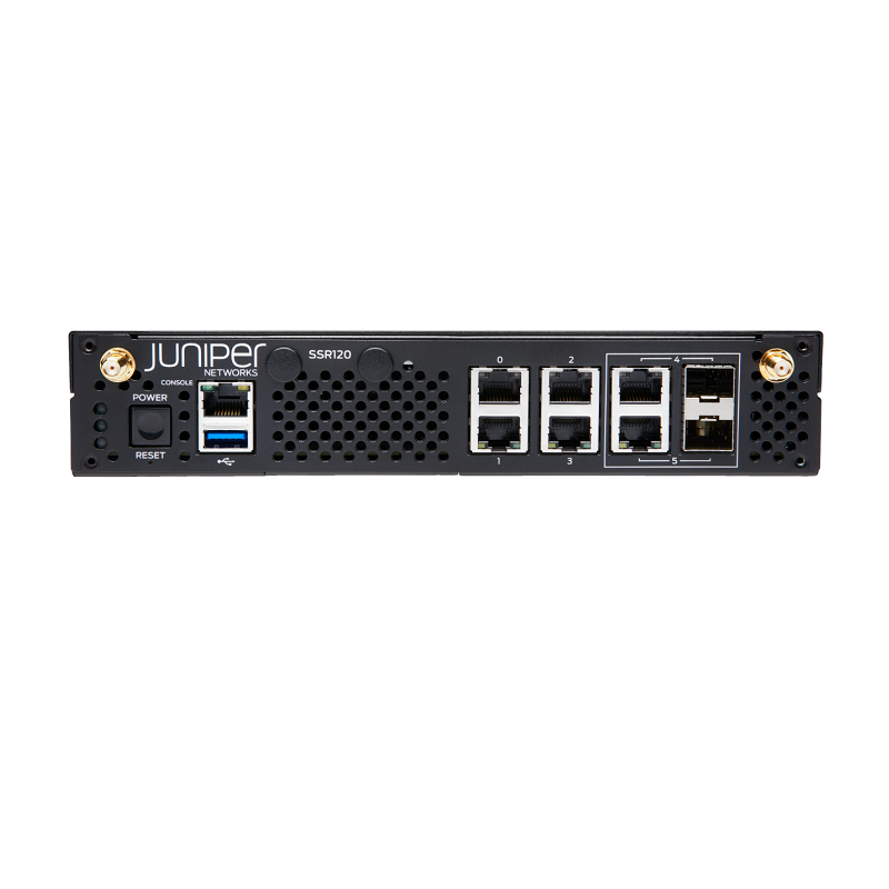 You Recently Viewed Juniper Networks SSR120 SSR120 HW (4-core Atom, 8GB RAM, 120GB SSD, 2x1G combo RJ45/SFP, 4x1G RJ45) Image