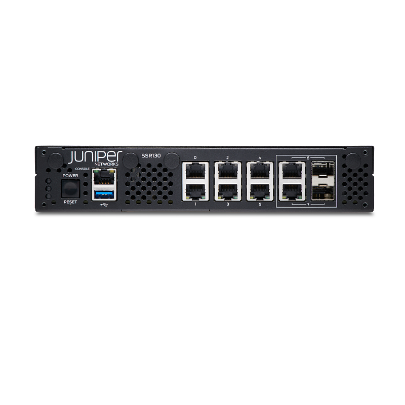 You Recently Viewed Juniper Networks SSR130 SSR130 HW (8-core Atom 16GB RAM, 120GB SSD, 2x1G combo RJ45/SFP, 6x1G RJ45) Image