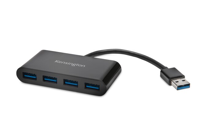 You Recently Viewed Kensington K39121EU Kensington UH4000 USB 3.0 4-Port Hub for Windows and Mac Image
