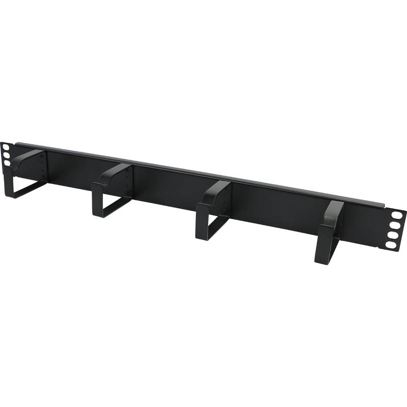 You Recently Viewed Excel 1U Cable Management Bar 4Metal Hoops 100mm deep Black Image