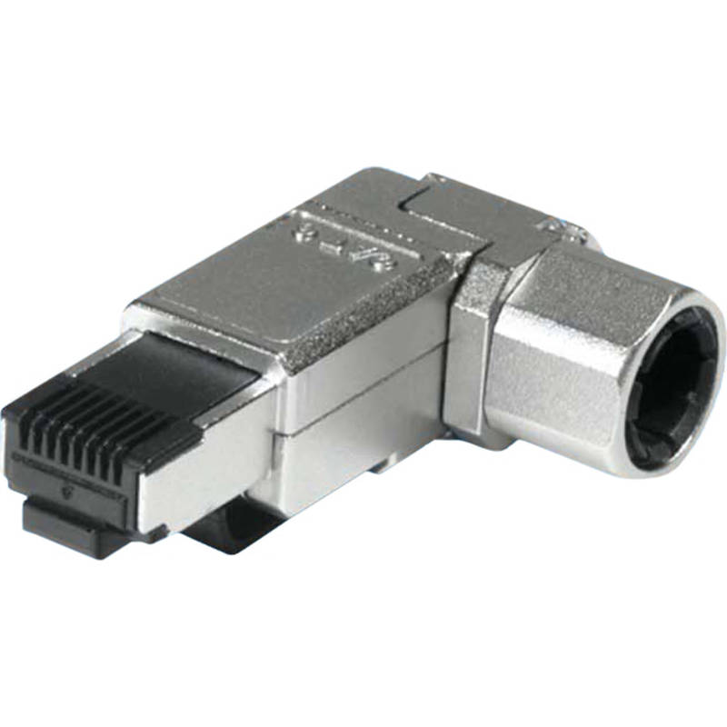 You Recently Viewed Excel Cat6A Screened Angled Field Installation Plug (6Pk) Image