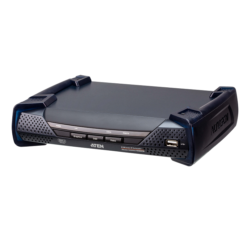 You Recently Viewed Aten KE6940AR DVI-I Dual Display KVM over IP Receiver  Image