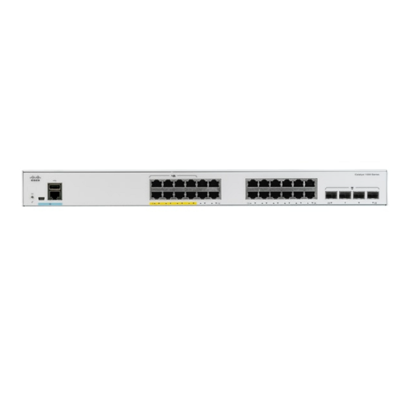 You Recently Viewed Cisco Catalyst C1000-24P-4G-L 24-Port L2 Managed PoE Switch Image