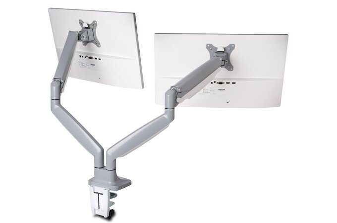 You Recently Viewed Kensington K55471EU SmartFit One-Touch Height Adjustable Dual Monitor Arm Image