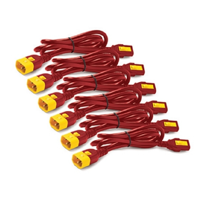 You Recently Viewed APC AP8702S-WWX340 C13 to C14 0.6m Red Power Cord Kit Image
