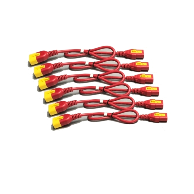 You Recently Viewed APC AP8706S-WWX340 C13 to C14 1.8m Red Power Cord Kit Image