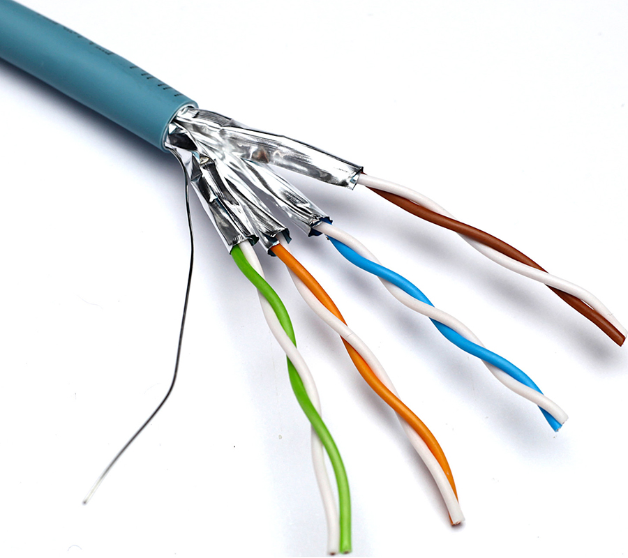 You Recently Viewed Excel Cat6A Cable U/FTP S-Foil B2ca LS0H 305m Box Aqua Image