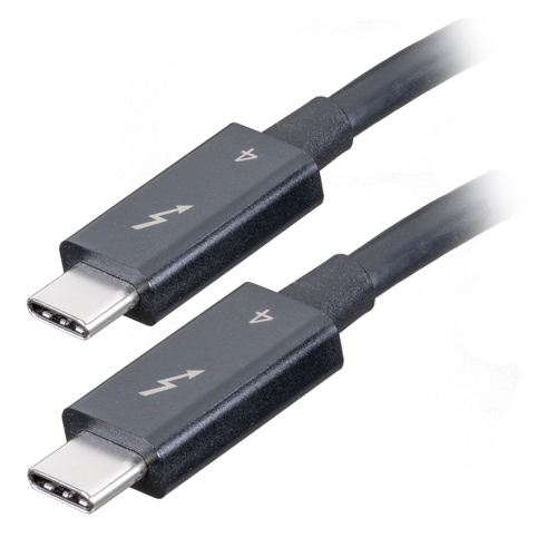 You Recently Viewed Thunderbolt 4 USB-C Male - Male 40Gbps Passive 0.7m Cable - Black Image