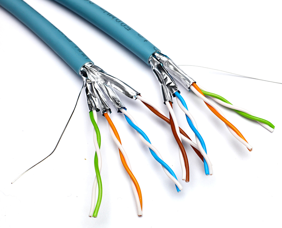 You Recently Viewed Excel Cat6A Dual Cable U/FTP Dca LS0H 500m Reel Ice Blue Image