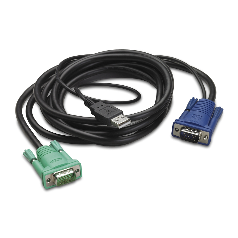 You Recently Viewed APC AP5821 Integrated Rack LCD/KVM USB Cable - 6ft (1.8m) Image