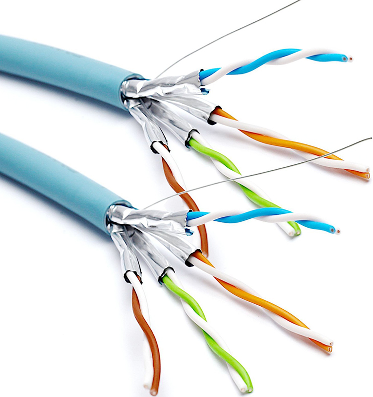 You Recently Viewed Excel Cat6A Dual Cable F/FTP Dca LS0H 500m Reel Ice Blue Image