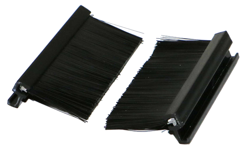 You Recently Viewed Excel Brush strip black for Single Gang Office plate (1pair) Image