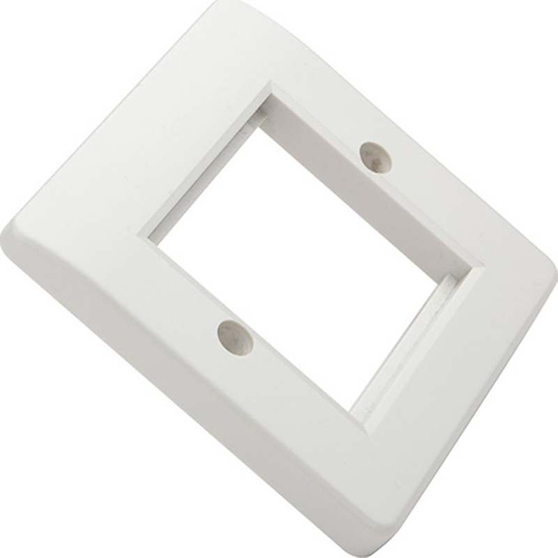 You Recently Viewed Excel Office Single Gang Faceplate w/2 Half Blanks - White Image