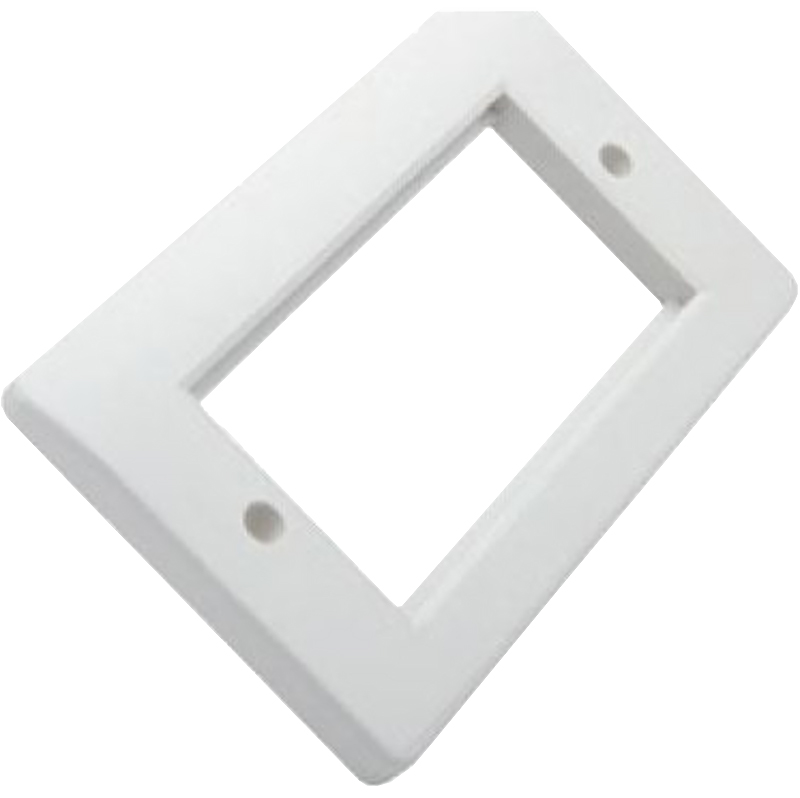 You Recently Viewed Excel Office Double Gang Faceplate w/2 Half Blanks - White Image
